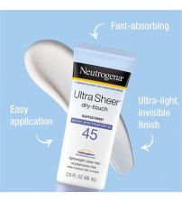 Neutrogena Ultra Sheer Dry-Touch Sunscreen SPF45 88ml